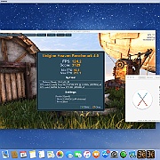 Zrzut ekranu 2016-09-14 o 18.36.51  Test karty graficzne NVidia GTX 960 4 GB programem Unigine Heaven Benchmark 4.0 . Ustawienia 1280x720.